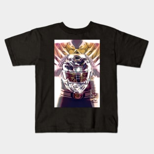 Black Armored Ranger Kids T-Shirt